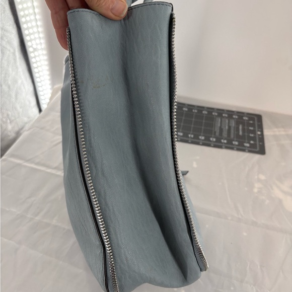 Calvin Klein Gabrianna Slim Tote Product Blue Handbag Purse Shoulder Bag - Picture 5 of 11